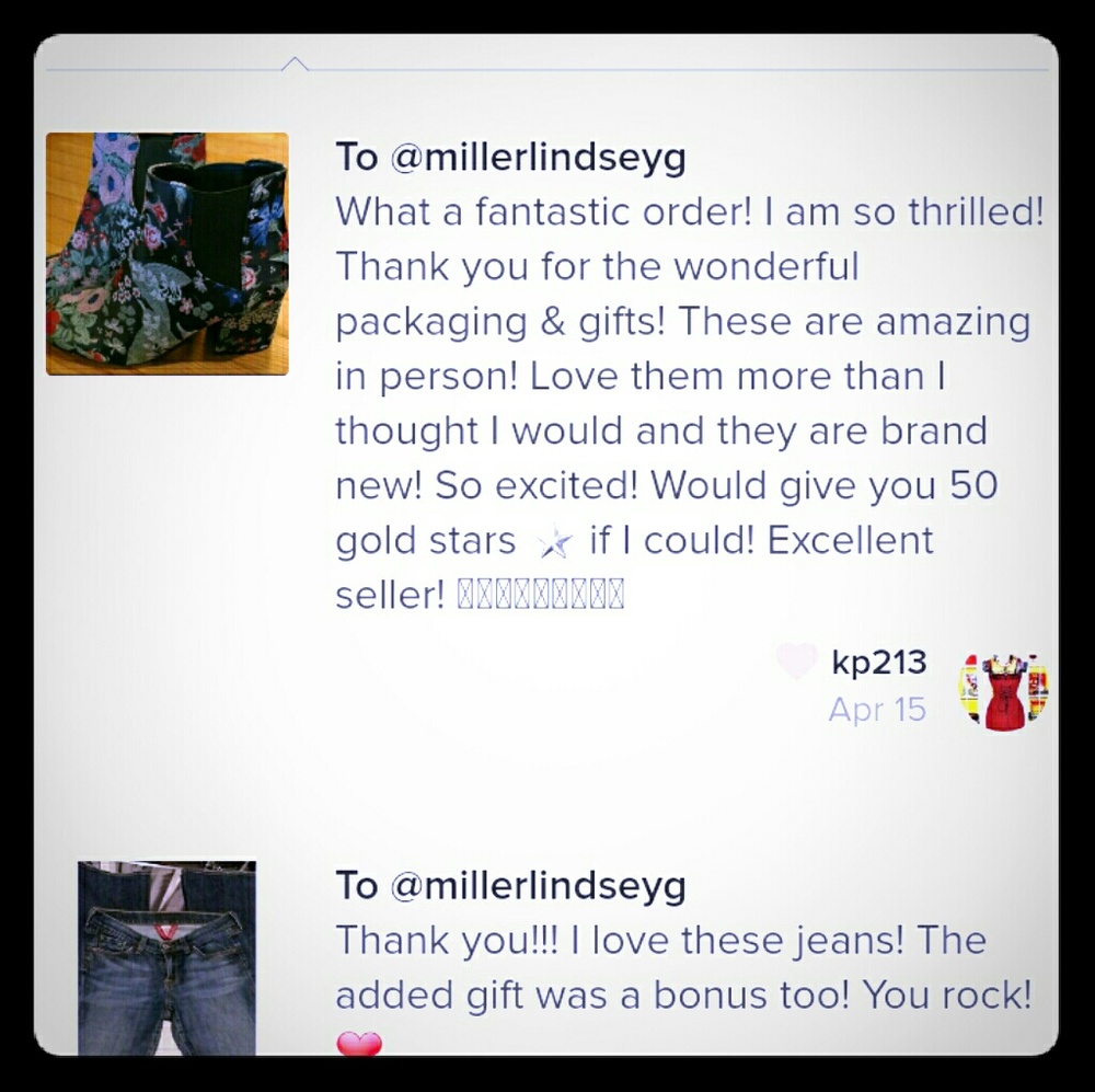 5 star rated, 😚Trust your fellow poshers !